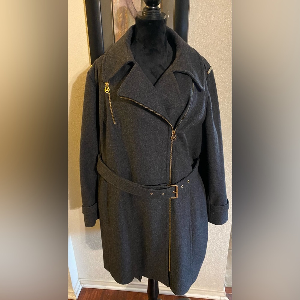 Gray Wool Coat